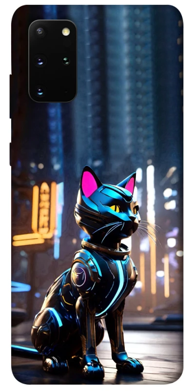 Чехол на Samsung Galaxy S20+ Cyber cat фото 1 из 1