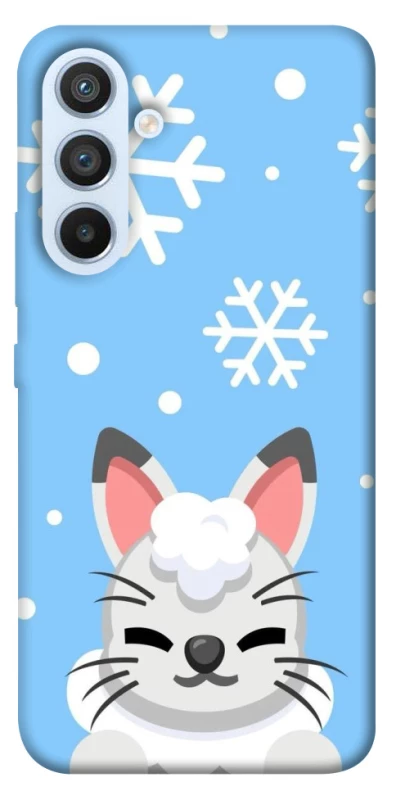 Чехол на Samsung Galaxy A54 5G Adopt Me Snow Kitty Smile фото 1 из 1