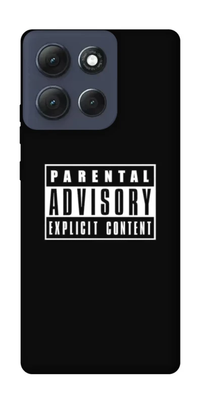 Чохол на Motorola Moto G86 Power Parental Advisory Label фото 1 з 1