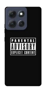 Чохол на Motorola Moto G86 Power Parental Advisory Label фото 1 з 1