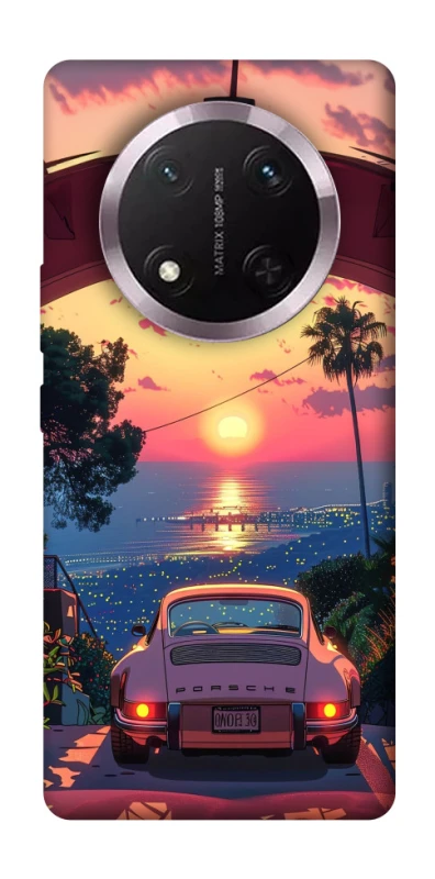 Чехол на Honor X9c Porsche at sunset фото 1 из 1