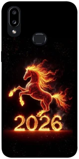 Чехол на Samsung Galaxy A10s Red Fire Horse ver.1 фото 1 из 1