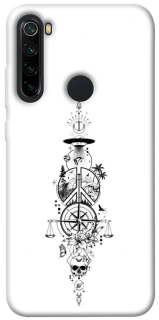 Чехол на Xiaomi Redmi Note 8 Tattoo ver.7 фото 1 из 1