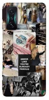 Чохол на Xiaomi Redmi K50 Gaming Fashion collage ver.11 фото 1 з 1
