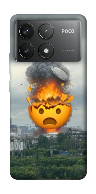 Чохол на Xiaomi Poco F6 Pro Moscow never sleeps ver.2 фото 1 з 1