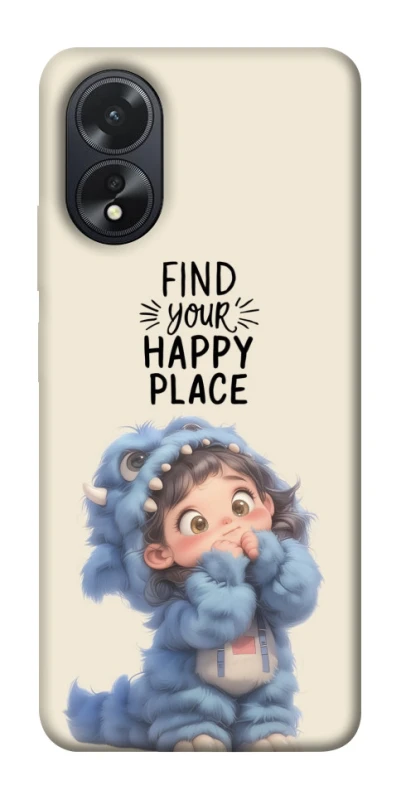 Чохол на Oppo A18 Happy Place фото 1 з 1