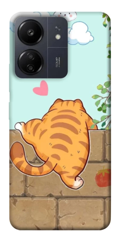 Чохол на Xiaomi Poco C65 Cat the meow фото 1 з 1