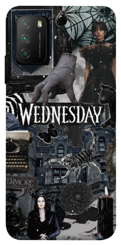 Чохол на Xiaomi Poco M3 Wednesday Collage ver.2 фото 1 з 1