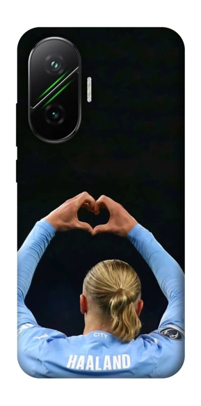 Чохол на Xiaomi Poco F7 Erling Haaland V2 фото 1 з 1