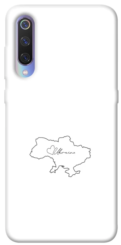 Чохол на Xiaomi Mi 9 Ukraine map фото 1 з 1