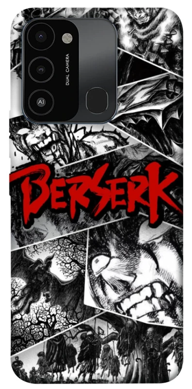 Чехол на TECNO Spark 8C Berserk collage ver.2 фото 1 из 1