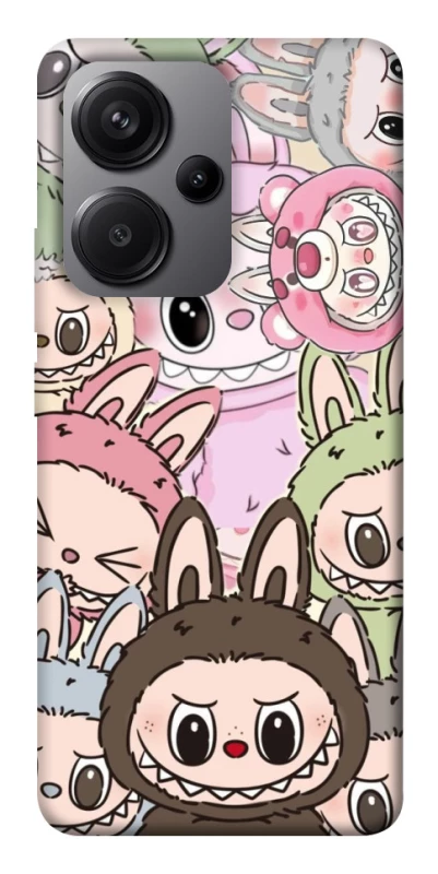 Чохол на Xiaomi Redmi Note 13 Pro+ All Labubu 3 фото 1 з 1