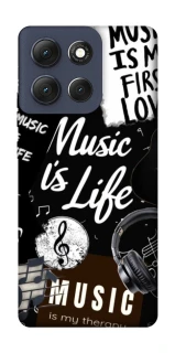 Чехол на Motorola Moto G86 Music is Life фото 1 из 1