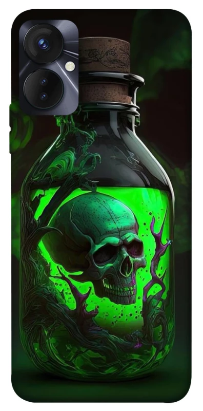 Чехол на TECNO Spark 9 Pro (KH7n) Skull bottle фото 1 из 1