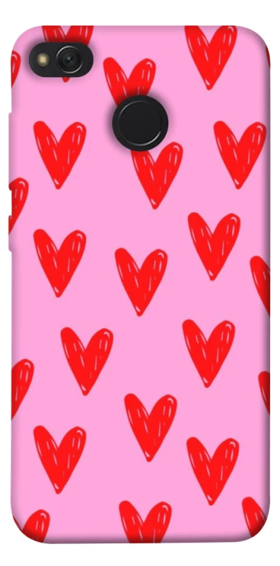 Чехол на Xiaomi Redmi 4X Red hearts 2 фото 1 из 1