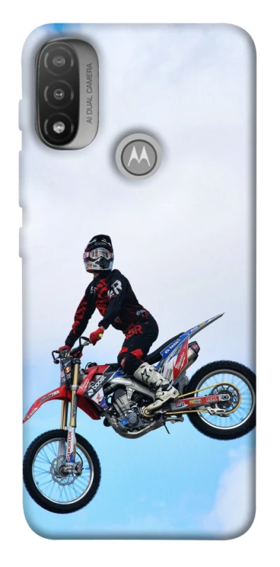 Чохол на Motorola Moto E20 Мотокрос фото 1 з 1