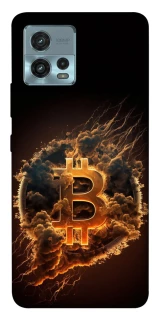 Чохол на Motorola Moto G72 Smoky Bitcoin фото 1 з 1