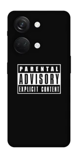 Чехол на OnePlus Nord 3 Parental Advisory Label фото 1 из 1