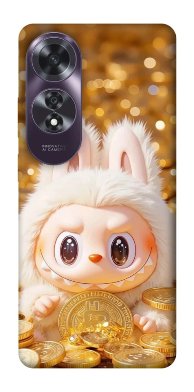 Чехол на Oppo A60 Bitcoin Labubu фото 1 из 1