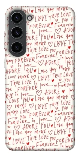 Чехол на Samsung Galaxy S23 Love aesthetic ver.4 фото 1 из 1