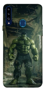 Чохол на Samsung Galaxy A20s Angry Hulk фото 1 з 1