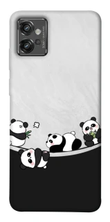 Чехол на Motorola Moto G32 Four pandas фото 1 из 1