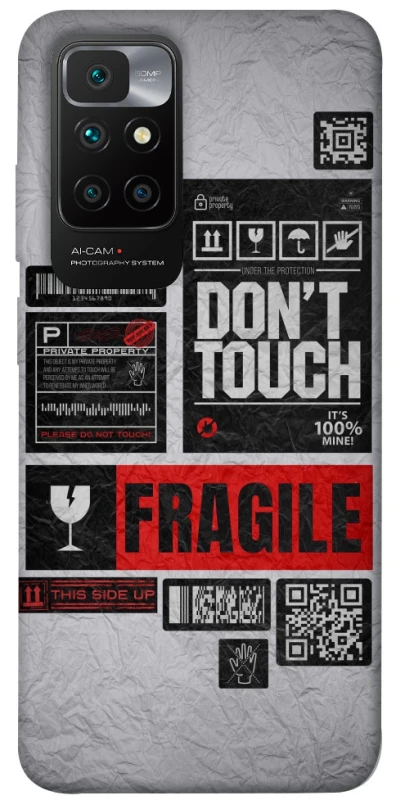 Чохол на Xiaomi Redmi 10 Don't touch фото 1 з 1
