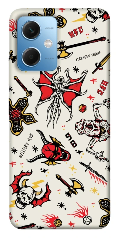 Чохол на Xiaomi Redmi Note 12 5G Stranger Things ver.2 фото 1 з 1