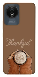 Чохол на Vivo Y02 Thankful coffee фото 1 з 1