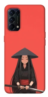 Чохол на Oppo Reno 5 4G Red samurai фото 1 з 1