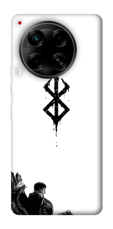 Чехол на TECNO Camon 30 (CL6) berserk white фото 1 из 1