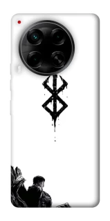 Чехол на TECNO Camon 30 (CL6) berserk white фото 1 из 1