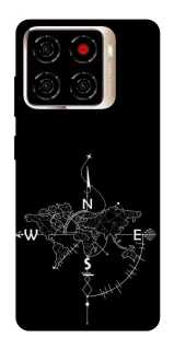 Чохол на ZTE Blade A56 Travel Map фото 1 з 1