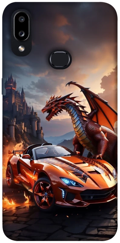 Чохол на Samsung Galaxy A10s Сar and dragon фото 1 з 1