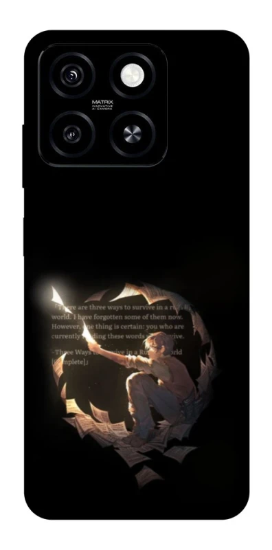 Чохол на ZTE Blade A55 4G Omniscient Reader's v2 фото 1 з 1