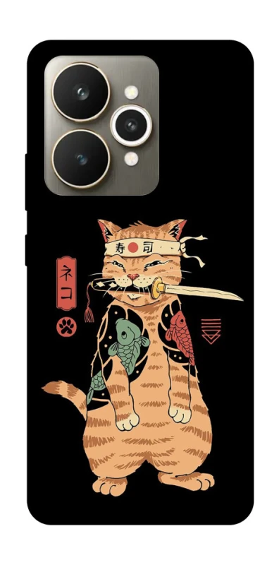 Чохол на Realme 15 Кіт-самурай фото 1 з 1