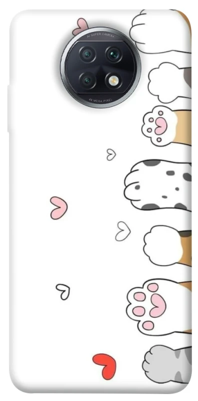 Чехол на Xiaomi Redmi Note 9 5G / Note 9T Paws фото 1 из 1