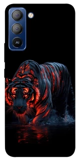 Чохол на TECNO Pop 5 LTE fire tiger фото 1 з 1