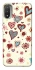 Чехол на Motorola Moto E20 Pretty hearts фото 1 из 1