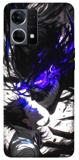 Чохол на Oppo Reno 7 4G Black soul anime фото 1 з 1