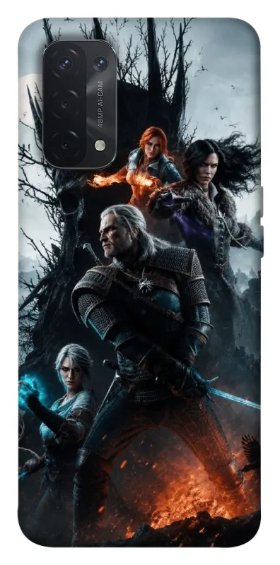 Чехол на Oppo A54 5G / A74 5G Witcher v2 фото 1 из 1