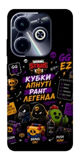 Чехол на Infinix Hot 40i Brawl Stars collage фото 1 из 1