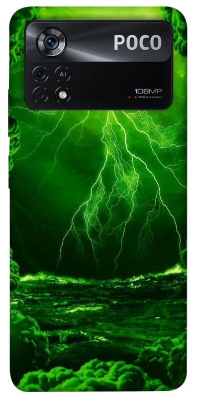 Чохол на Xiaomi Poco X4 Pro 5G Блискавка v2 фото 1 з 1