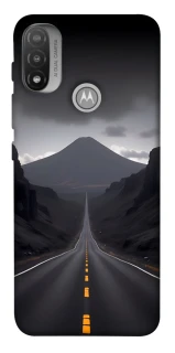 Чохол на Motorola Moto E20 Black mountains фото 1 з 1