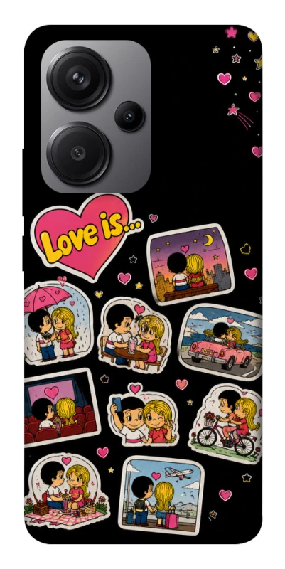 Чохол на Xiaomi Redmi Note 13 Pro+ Love is ver.3 фото 1 з 1