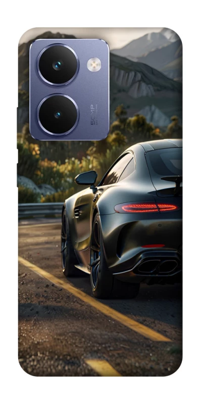 Чехол на Realme P3 Ultra Car in the mountains фото 1 из 1