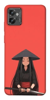 Чехол на Motorola Moto G32 Red samurai фото 1 из 1