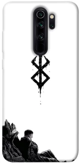 Чохол на Xiaomi Redmi Note 8 Pro berserk white фото 1 з 1