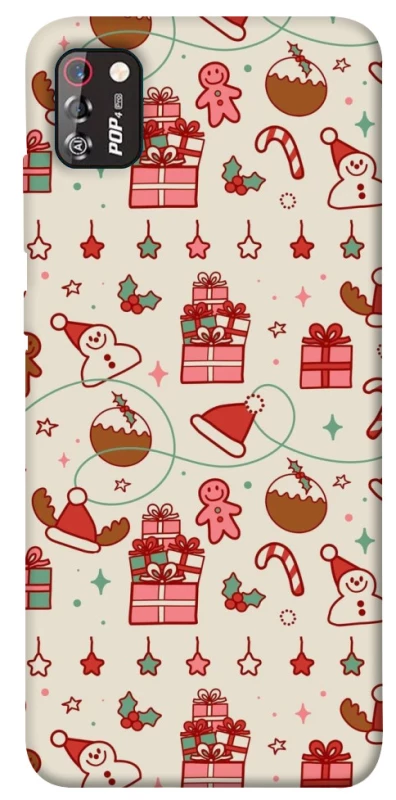 Чохол на TECNO POP 4 Pro Новорічний v14 фото 1 з 1