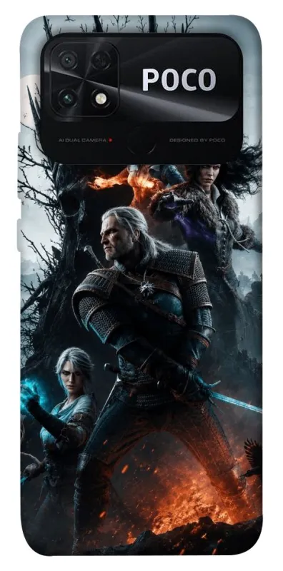 Чохол на Xiaomi Poco C40 Witcher v2 фото 1 з 1